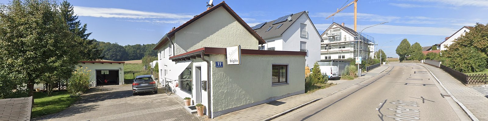 Salon Brigitte von außen, Pettendorfer Str. 11
